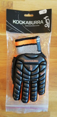 Kookaburra Right-Hand Full Hand Protection Glove Black/Orange